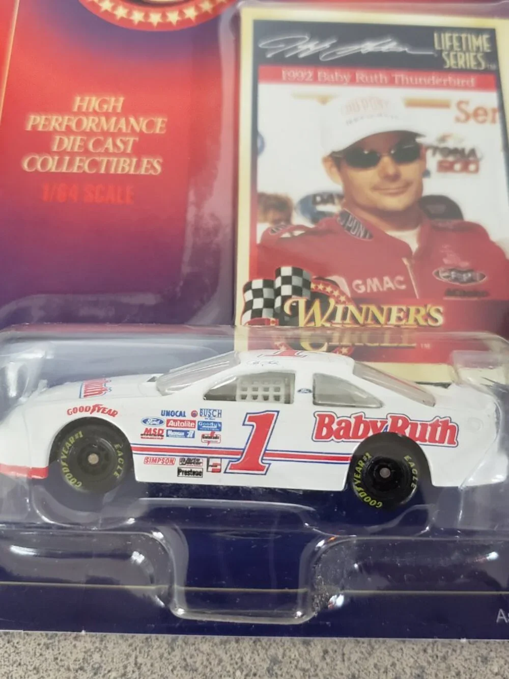 Jeff Gordon 1992 Baby Ruth Thunderbird Car #1